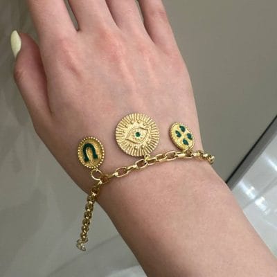 دستبند آویز دار