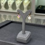 گوشواره ونکلیف سنگ سفید