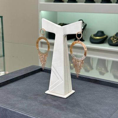 گوشواره آویز دار