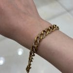 دستبند کارتیه نگین دار