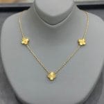 گردنبند ونکلیف سه گل
